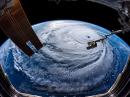 Hurricane Florence as it approached the East Coast, as seen from the ISS. [NASA photo]